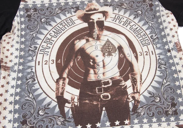 JPG by GAULTIER Cowboy Print T-shirt K-173455_010
