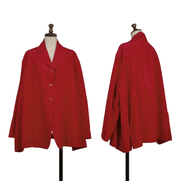 ROMEO GIGLI Cotton Rayon Jacket Red 9T K-173457_001