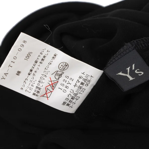 Y's Cotton Stretch T Shirt K-173459_011