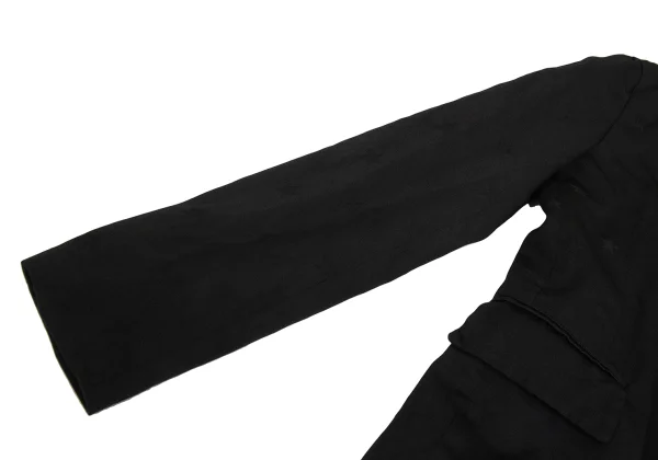 BLACK COMME des GARCONS Poly Star Jacquard Long Jacket K-173460_009
