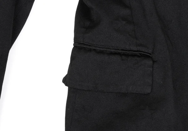 BLACK COMME des GARCONS Poly Star Jacquard Long Jacket K-173460_012