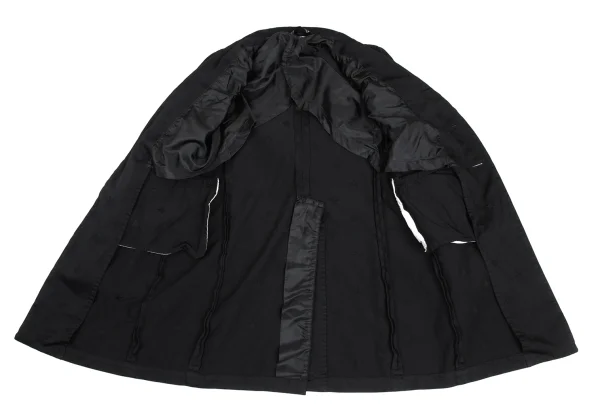 BLACK COMME des GARCONS Poly Star Jacquard Long Jacket K-173460_013