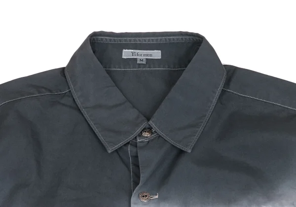 Y's for men Dyed Metal Buttons Long Sleeve Shirt K-173461_003