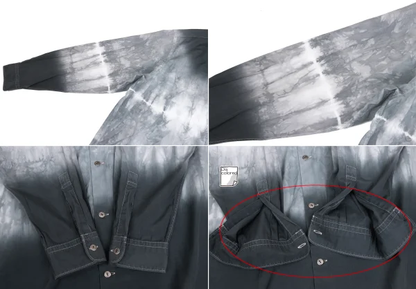 Y's for men Dyed Metal Buttons Long Sleeve Shirt K-173461_007