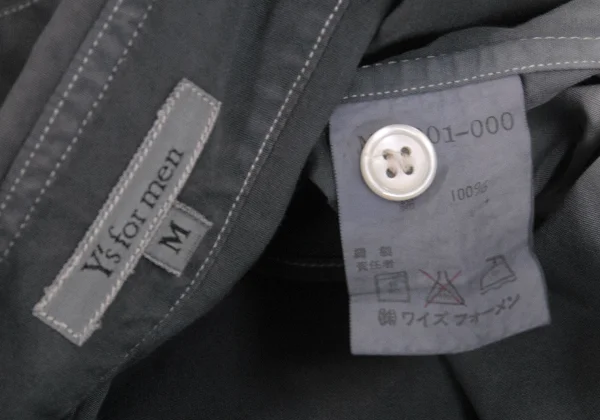 Y's for men Dyed Metal Buttons Long Sleeve Shirt K-173461_018