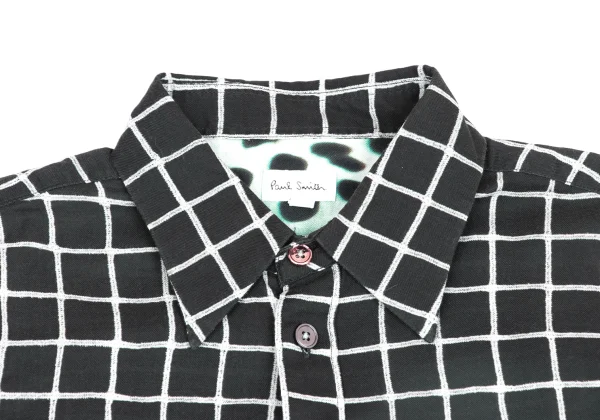 Paul Smith Cotton Checker Print Shirt K-173462_003