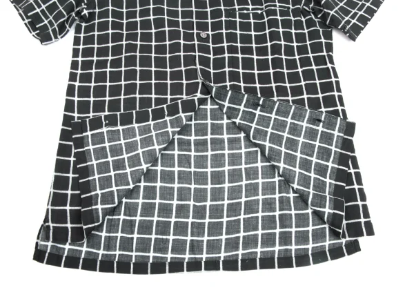 Paul Smith Cotton Checker Print Shirt K-173462_008