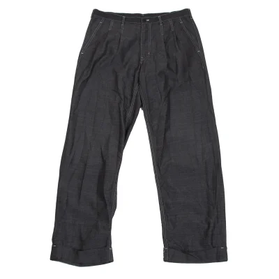 COMME des GARCONS HOMME DEUX Wool Poly Dyed Stitch Pants