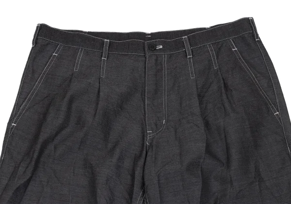 COMME des GARCONS HOMME DEUX Wool Poly Dyed Stitch Pants K-173465_002