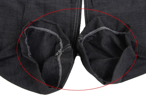 COMME des GARCONS HOMME DEUX Wool Poly Dyed Stitch Pants K-173465_013