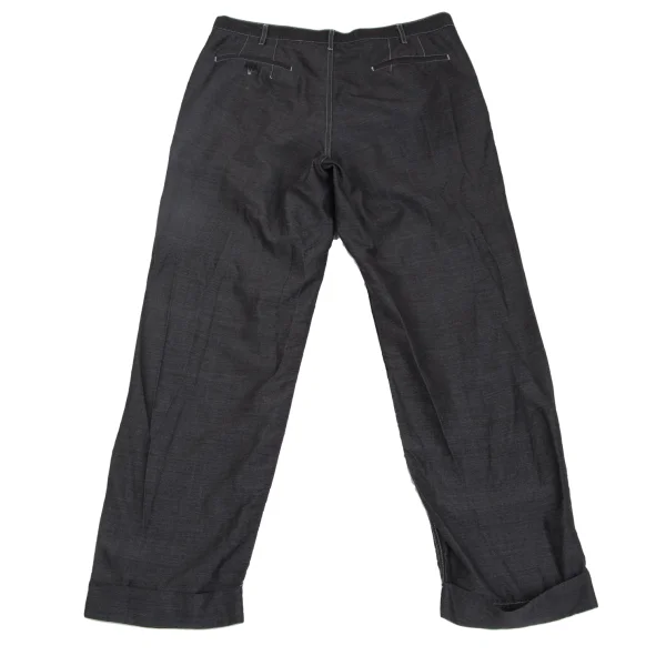 COMME des GARCONS HOMME DEUX Wool Poly Dyed Stitch Pants K-173465_016