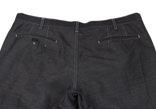 COMME des GARCONS HOMME DEUX Wool Poly Dyed Stitch Pants K-173465_017