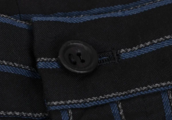 COMME des GARCONS HOMME DEUX Poly Stripe Tapered Pants K-173466_005