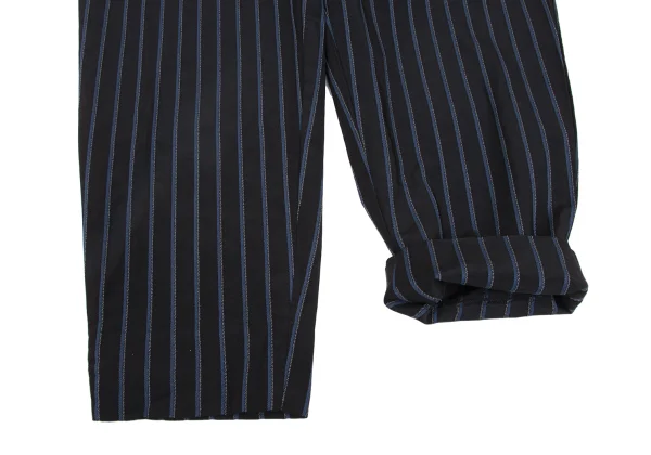 COMME des GARCONS HOMME DEUX Poly Stripe Tapered Pants K-173466_010
