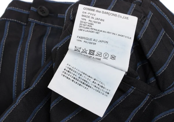 COMME des GARCONS HOMME DEUX Poly Stripe Tapered Pants K-173466_016