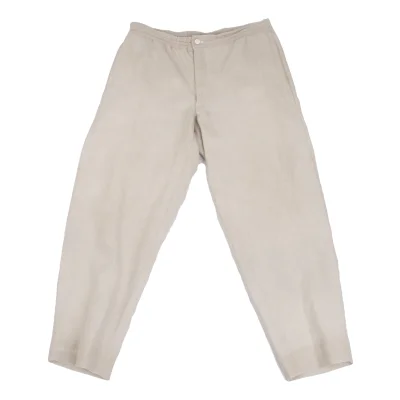 COMME des GARCONS HOMME DEUX Linen Tapered Pants