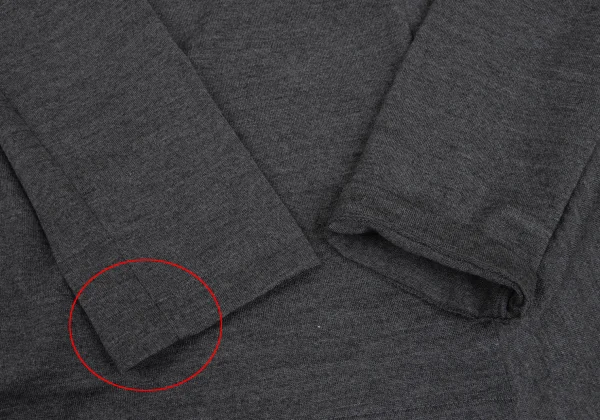 robe de chambre COMME des GARCONS Ribbon Detail Wool Knit Top K-173470_010