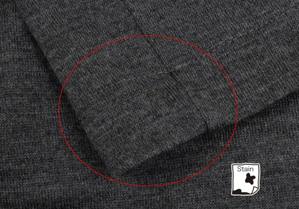robe de chambre COMME des GARCONS Ribbon Detail Wool Knit Top K-173470_011