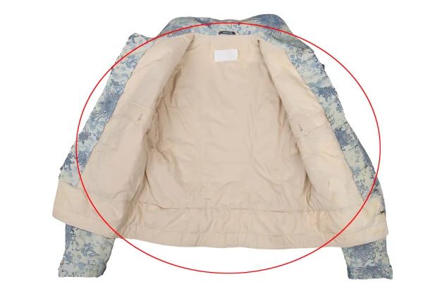 Maison Margiela Floral Jacquard Padded Jacket K-173471_010