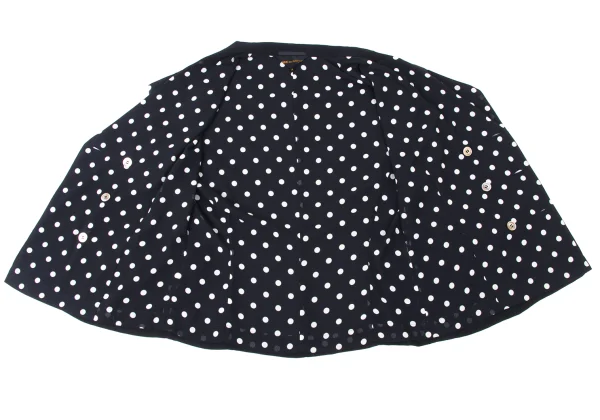 COMME des GARCONS Chiffon Dot French Sleeve Reversible Jacket K-173473_011
