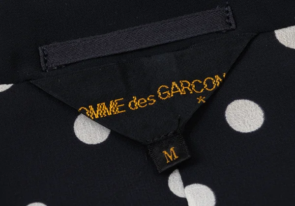 COMME des GARCONS Chiffon Dot French Sleeve Reversible Jacket K-173473_016