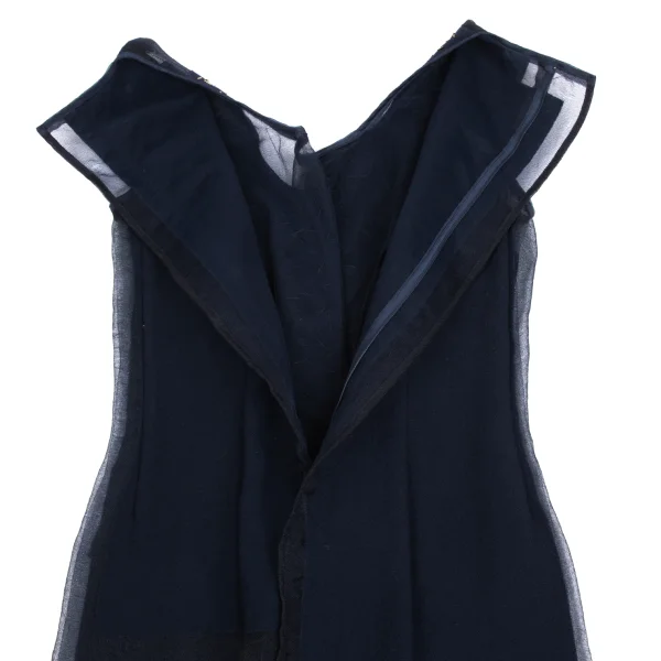 COMME des GARCONS Mesh Switching Beaded Dress K-173475_011