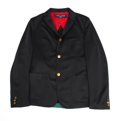 COMME des GARCONS HOMME Metal Button Poly Stitch Jacket