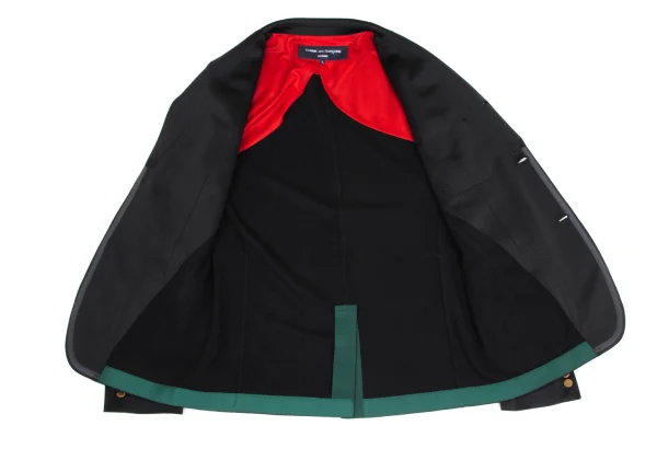 COMME des GARCONS HOMME Metal Button Poly Stitch Jacket K-173477_012