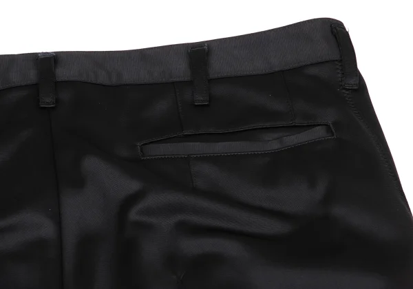 コムデギャルソン オムCOMME des GARCONS HOMME ポリセンタープリーツパンツ 黒M K-173478_012