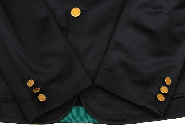 コムデギャルソン オムCOMME des GARCONS HOMME メタルボタンポリステッチセットアップ 黒L M K-173479_005