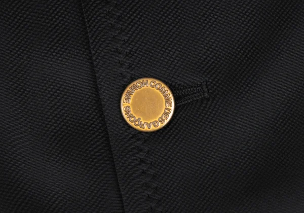 コムデギャルソン オムCOMME des GARCONS HOMME メタルボタンポリステッチセットアップ 黒L M K-173479_009
