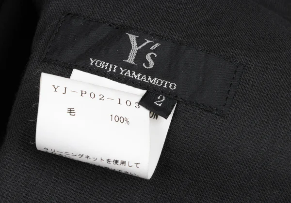 Y's Wool Flare Pants  K-173480_011