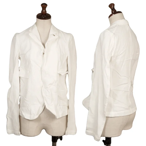robe de chambre COMME des GARCONS Hook Jacket White S-M K-173481_001