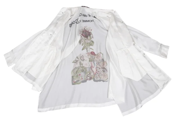 COMME des GARCONS HOMME PLUS Bedelgeuse Muscle Floral Back Printed  K-173482_014
