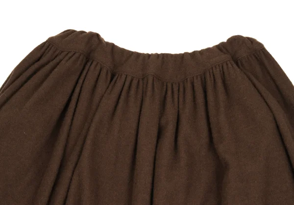 Y's Wool-blend Striped Knit Skirt  K-173484_003