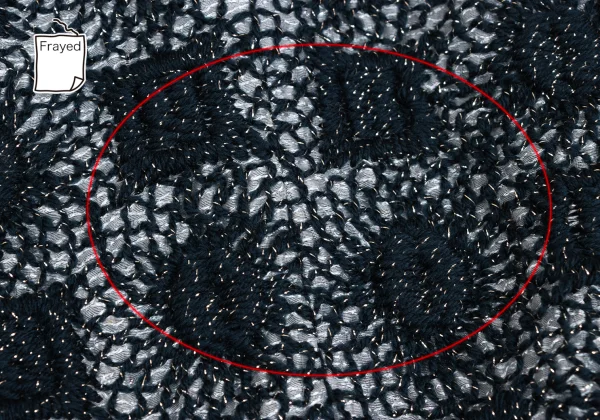 COMME des GARCONS Layered-hem Metallic Embroidery Jacket K-173486_017