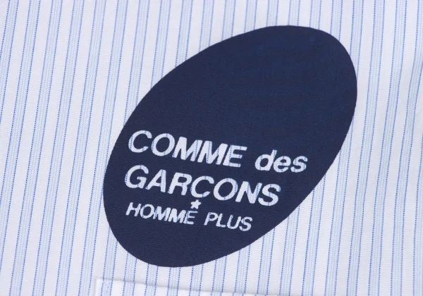 COMME des GARCONS HOMME PLUS Logo Printed Stripe Shirt K-173488_005