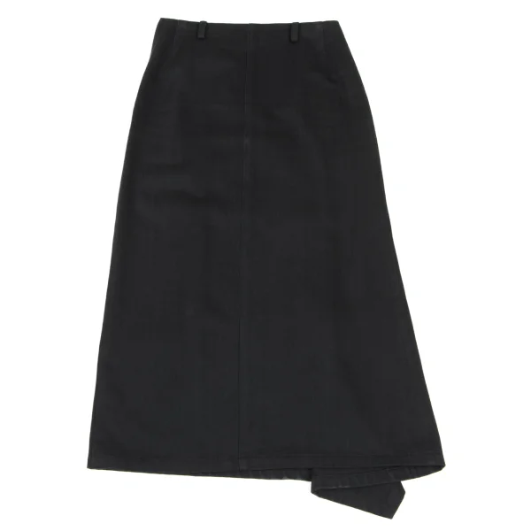Yohji Yamamoto FEMME Cotton Twill Skirt K-173492_002