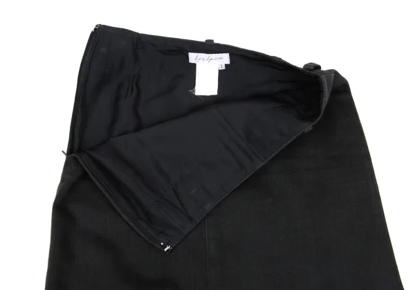 Yohji Yamamoto FEMME Cotton Twill Skirt K-173492_005