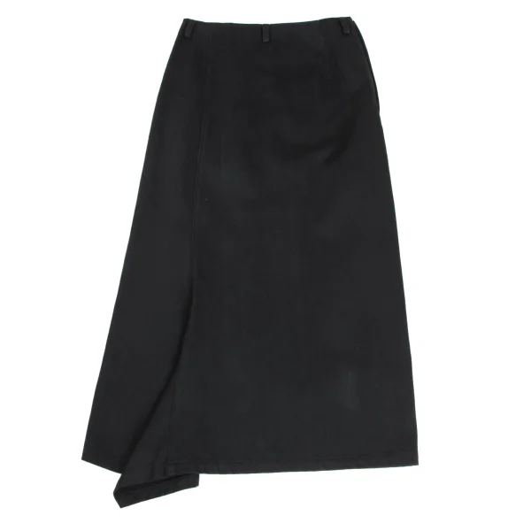 Yohji Yamamoto FEMME Cotton Twill Skirt K-173492_008