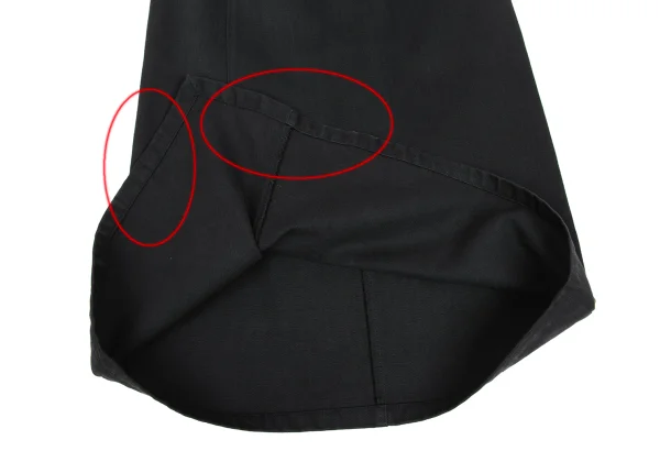 Yohji Yamamoto FEMME Cotton Twill Skirt K-173492_009