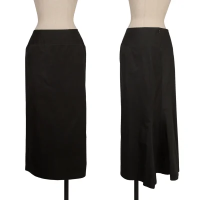 Yohji Yamamoto FEMME Cotton Curve Switching Skirt