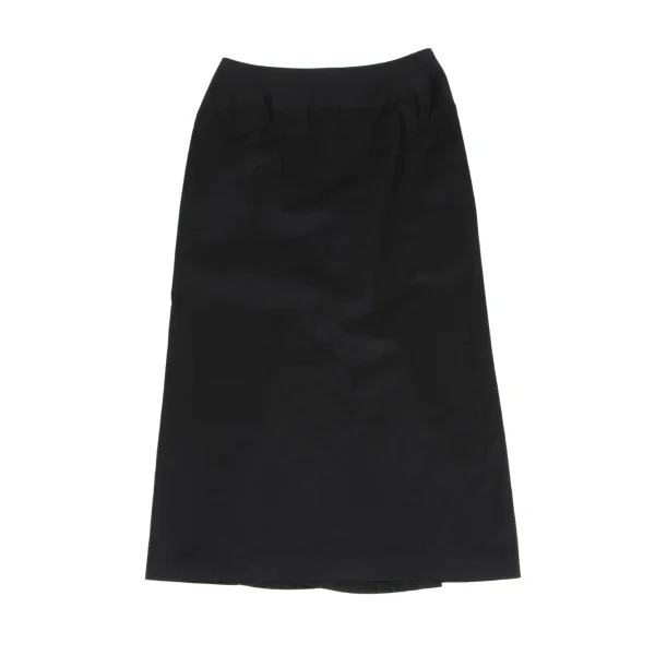 Yohji Yamamoto FEMME Cotton Curve Switching Skirt K-173493_002