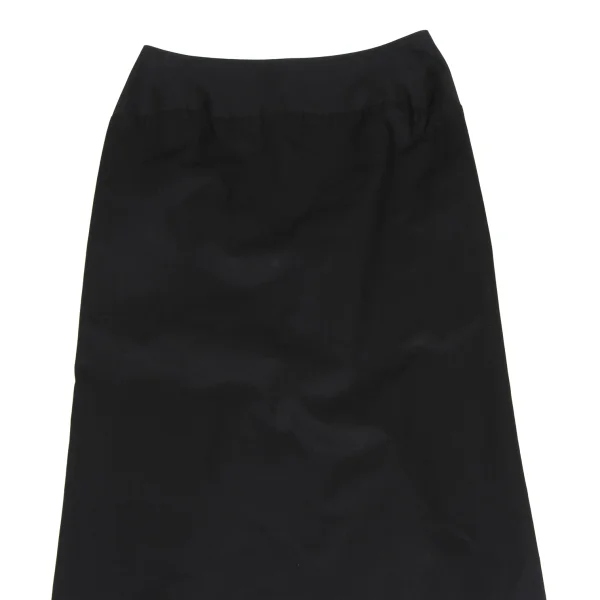Yohji Yamamoto FEMME Cotton Curve Switching Skirt K-173493_003