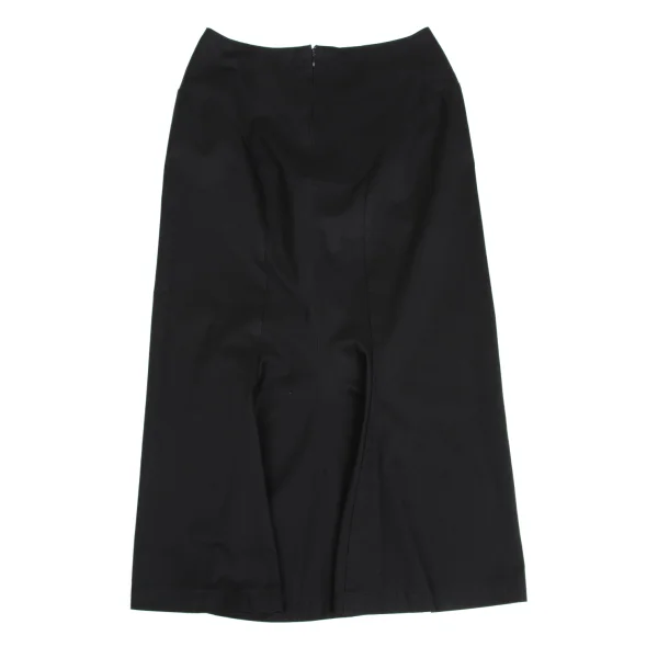 Yohji Yamamoto FEMME Cotton Curve Switching Skirt K-173493_007