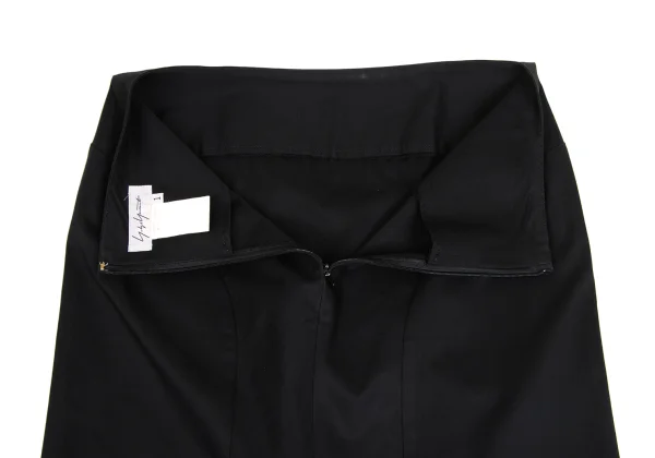Yohji Yamamoto FEMME Cotton Curve Switching Skirt K-173493_009