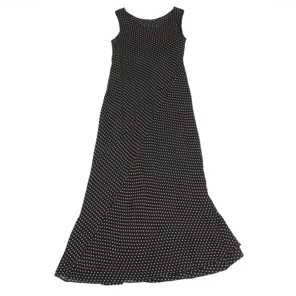 Yohji Yamamoto NOIR Pin-Dot Sheer Silk Dress K-173494_002