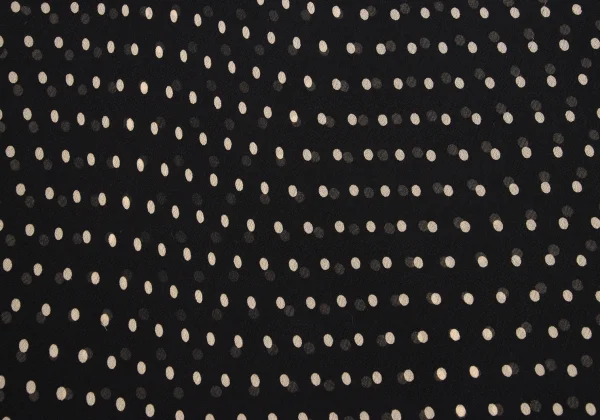Yohji Yamamoto NOIR Pin-Dot Sheer Silk Dress K-173494_017