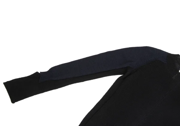 Y's Linen Blended Switching Zip Cardigan K-173495_005