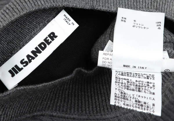 JIL SANDER Wool Knit Sweater K-173498_015